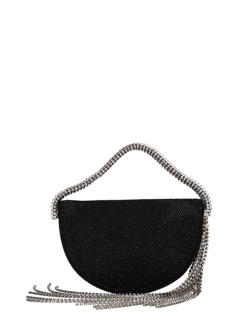 Borsa raso e strass GEDEBE | GABI SATIN CRYSTALNERO